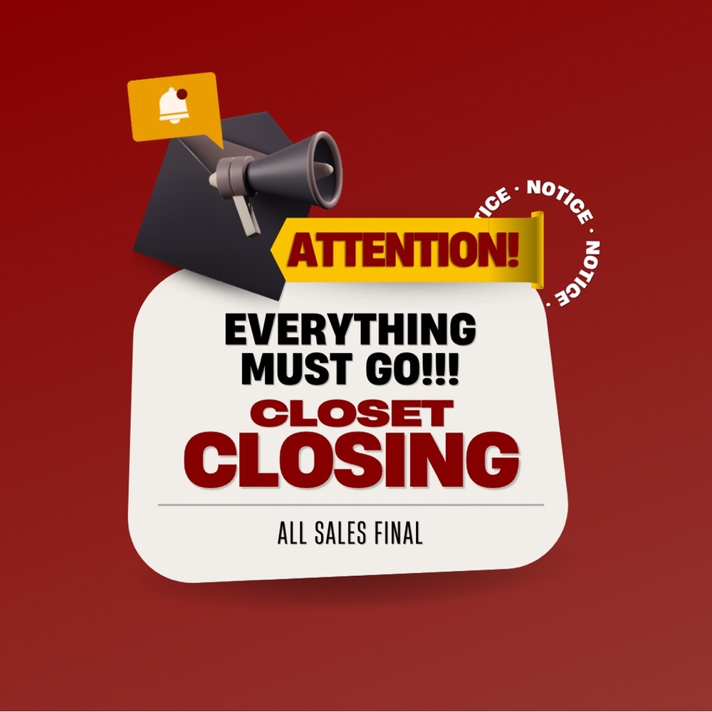 EVERYTHING MUST GO | FREE SHIPPING!!